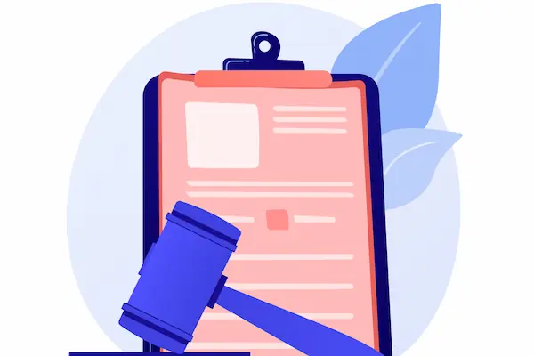 Illustration Material Design : legislation.