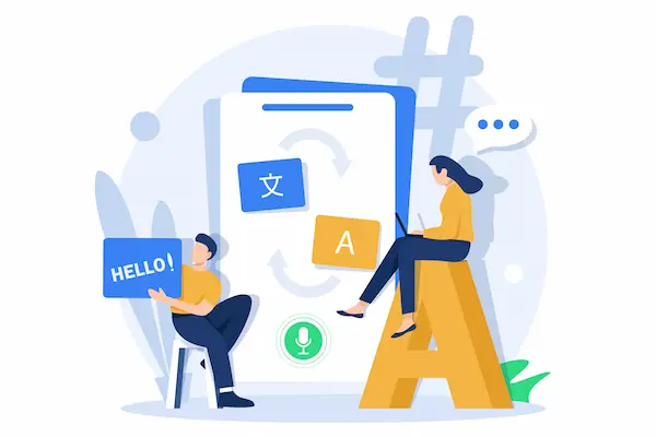 Illustration Material Design : traduction.